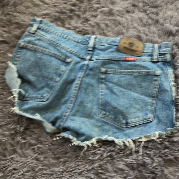 denim shorts - Picture 2 of 3